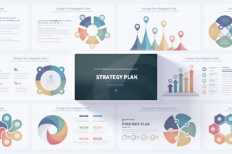 Comprehensive Strategy Plan PowerPoint Template | Unique Infographics | Diagrams Infographics | Editable & Animated | Full HD